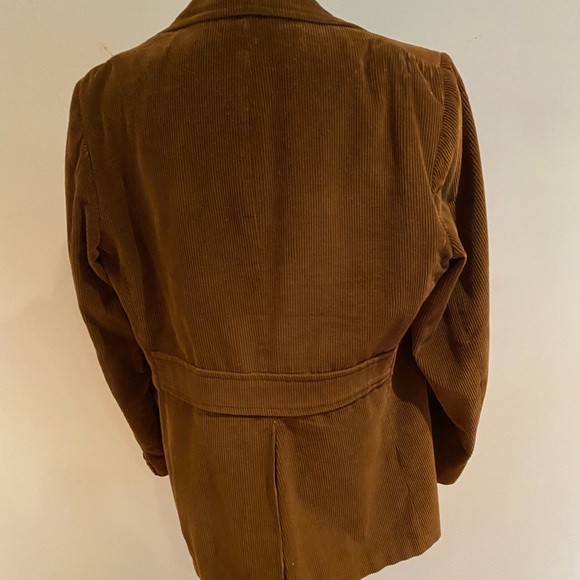 1972 Men’s Brown Corduroy Blazer Large - Picture 3 of 12